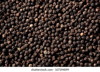 Black Peppercorn Background