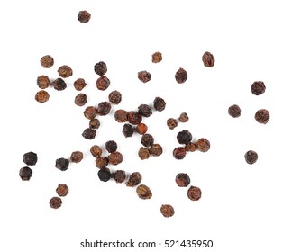 Black Peppercorn Isolated 