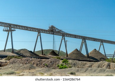 Black Phosphorus Mine In California View Detail Close Up