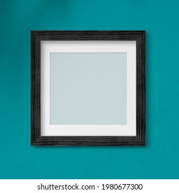 Black Photo Frame Design Mockup