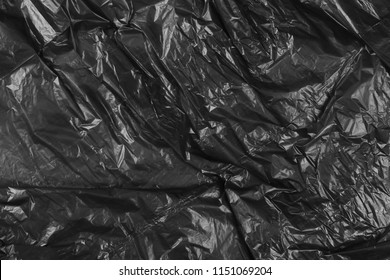 Black plastic bag texture and background - Shutterstock ID 1151069204
