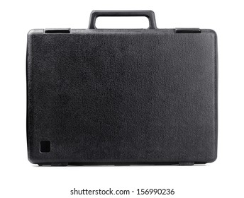 black plastic briefcase