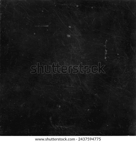 Black plastic packing texture. Dust and scratches background