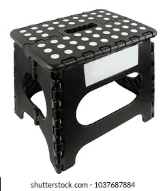 Black Plastic Step Stool