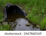 Black Plastic Storm Drainage Pipe for Water Runoff