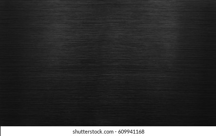black polished aluminum background. Stainless steel texture - Shutterstock ID 609941168