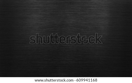 black polished aluminum background. Stainless steel texture ストックフォト © 