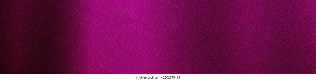 Black purple silk satin. Magenta color. Gradient. Dark abstract elegant fabric background, light lines.