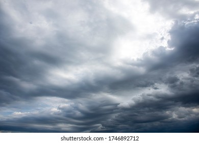 Black rain cloud background image - Shutterstock ID 1746892712