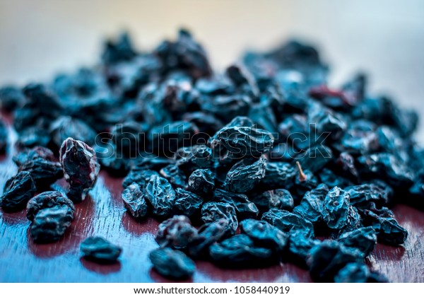 Black Raisin Kali Kishmish Zante Currant Royalty Free Stock Image