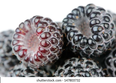 Black Raspberries Close-Up