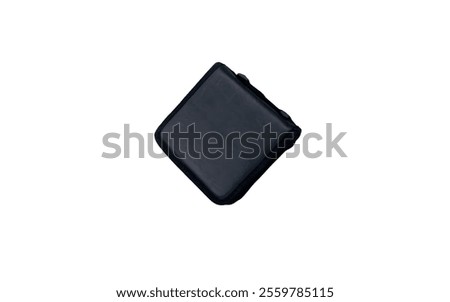 A black, rectangular case with a zipper. It's likely designed to hold and protect a set of CDs or DVDs.