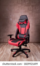 Black And Red Comfortable Gaming Chair. Furniture For Computer Gamers.