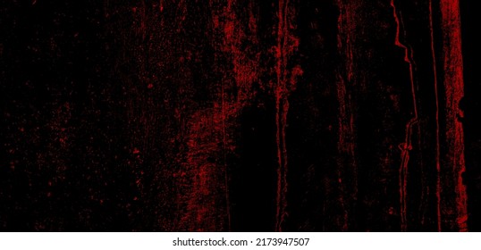 Black And Red Grunge Texture. Scary Red Black Scary Background