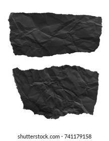 Black Ripped Paper, Space For Advertising Copy