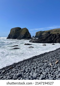 Black Rock Beach On The Ocean