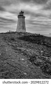 Black  Rock Harbor Lighthouse In Bridgeport, Connecticut.