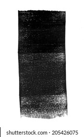 Black Rolled Ink Texture