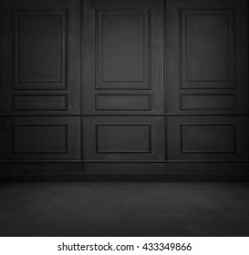 Black Room Interior Design