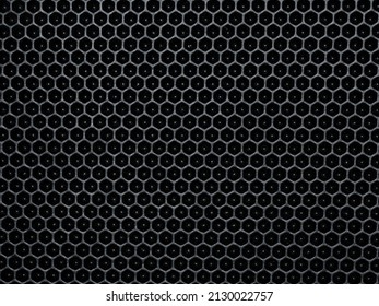 Black Rubber Mat As Background