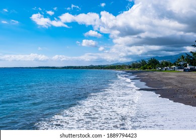 Black Sand Beach, Saint Paul, Reunion	 - Shutterstock ID 1889794423