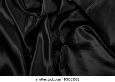 Black Satin Background