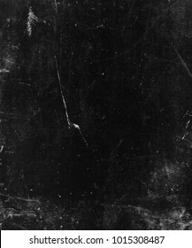 Black Scratched Grunge Texture Background