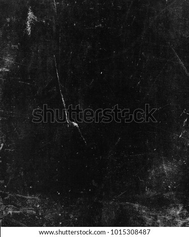 Black scratched grunge texture background