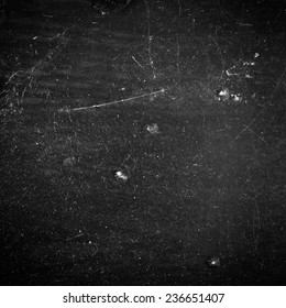 Black Scratchy Film Texture