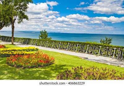 Black Sea By Burgas In Bulgaria