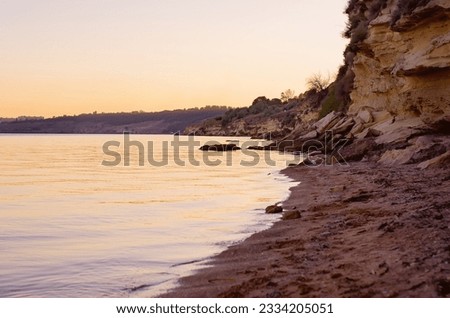 black sea, coast, crimea, rocky seashore, kerch strait Crimea peninsula landscape nature
