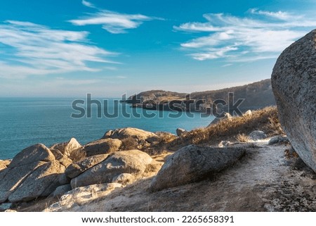 Black Sea shore Beglik Tash