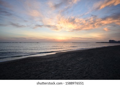 Black Sea sunrise in February 2019 - Shutterstock ID 1588976551