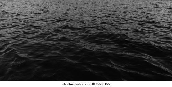 Black Sea Water Texture Water Reflection Stock Photo 1875608155 ...