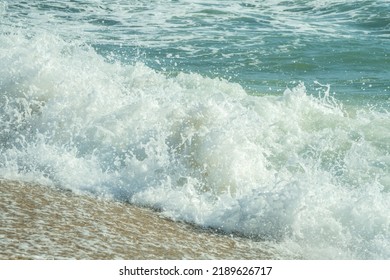 Black Sea Waves On Kara Dere Beach