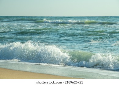 Black Sea Waves On Kara Dere Beach