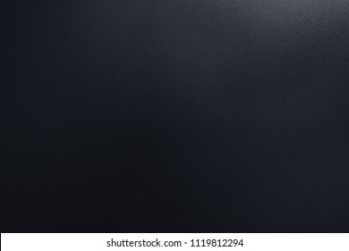 Black shades paint on steel background