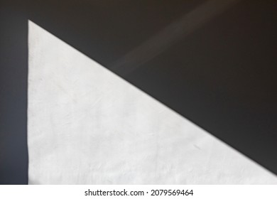 Black Shadows On The Concrete Wall, Abstract Shadow, Background For Ideas 