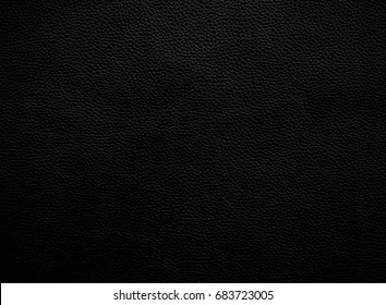 Black Shiny Leather, Skin Texture Seamless Pattern Background With Vignette