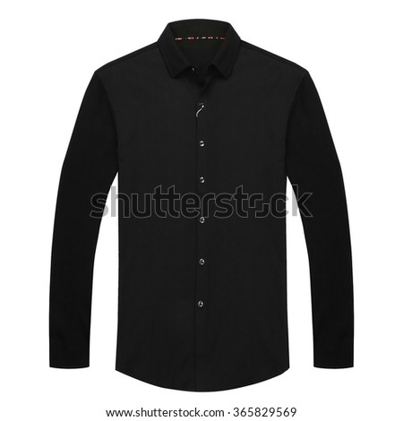 Black Shirt Stock Photo (Edit Now) 365829569 - Shutterstock