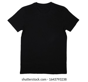 Black Shirt Die Cut White Background Stock Photo 1643793238 | Shutterstock