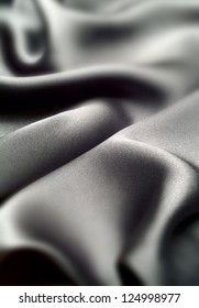 black silk waves