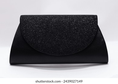 Black simplistic and beautiful women purse.