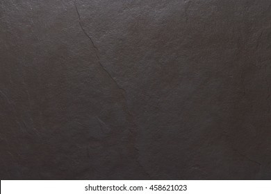 Black Slate Background Or Textured Stony Table