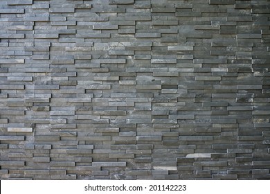 Black Slate Wall Texture And Background