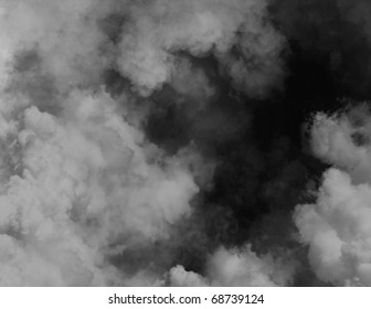 Black Smoky Background