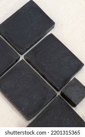 Black Soap Bar With Activated Charcoal Powder