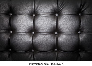 Black Sofa Leather Background Stock Photo 158037629 | Shutterstock