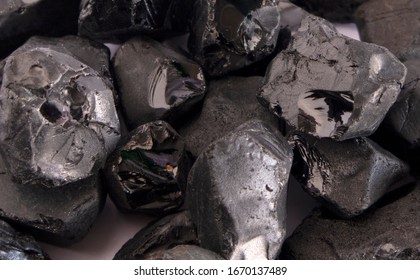 Black spinel is a gemstone made of magnesium oxide and magnesium-aluminum oxide.