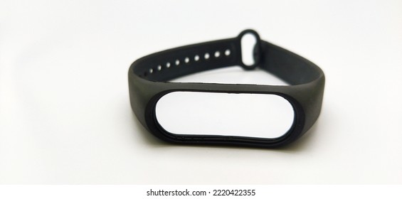 Black Square Smart Watch Strap